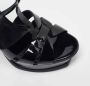 Yves Saint Laurent Vintage Pre-owned Leather sandals Black Dames - Thumbnail 7