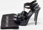 Yves Saint Laurent Vintage Pre-owned Leather sandals Black Dames - Thumbnail 9