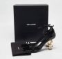 Yves Saint Laurent Vintage Pre-owned Leather sandals Black Dames - Thumbnail 9