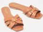 Yves Saint Laurent Vintage Pre-owned Leather sandals Brown Dames - Thumbnail 4