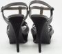 Yves Saint Laurent Vintage Pre-owned Leather sandals Gray Dames - Thumbnail 5