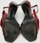 Yves Saint Laurent Vintage Pre-owned Leather sandals Red Dames - Thumbnail 6