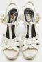 Yves Saint Laurent Vintage Pre-owned Leather sandals White Dames - Thumbnail 3