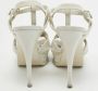 Yves Saint Laurent Vintage Pre-owned Leather sandals White Dames - Thumbnail 5