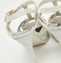 Yves Saint Laurent Vintage Pre-owned Leather sandals White Dames - Thumbnail 9