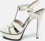 Yves Saint Laurent Vintage Pre-owned Leather sandals White Dames - Thumbnail 2