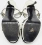 Yves Saint Laurent Vintage Pre-owned Leather sandals White Dames - Thumbnail 6