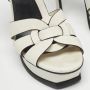 Yves Saint Laurent Vintage Pre-owned Leather sandals White Dames - Thumbnail 7