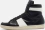 Yves Saint Laurent Vintage Pre-owned Leather sneakers Black Heren - Thumbnail 2