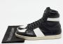 Yves Saint Laurent Vintage Pre-owned Leather sneakers Black Heren - Thumbnail 9