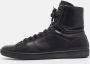 Yves Saint Laurent Vintage Pre-owned Leather sneakers Black Heren - Thumbnail 2