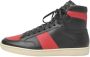 Yves Saint Laurent Vintage Pre-owned Leather sneakers Black Heren - Thumbnail 2