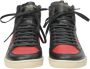 Yves Saint Laurent Vintage Pre-owned Leather sneakers Black Heren - Thumbnail 3