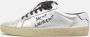 Yves Saint Laurent Vintage Pre-owned Leather sneakers Gray Dames - Thumbnail 2