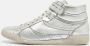 Yves Saint Laurent Vintage Pre-owned Leather sneakers Gray Heren - Thumbnail 2