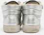 Yves Saint Laurent Vintage Pre-owned Leather sneakers Gray Heren - Thumbnail 5