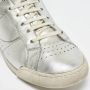 Yves Saint Laurent Vintage Pre-owned Leather sneakers Gray Heren - Thumbnail 7