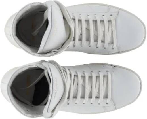 Yves Saint Laurent Vintage Pre-owned Leather sneakers White Heren