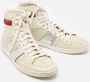 Yves Saint Laurent Vintage Pre-owned Leather sneakers White Heren - Thumbnail 4