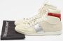 Yves Saint Laurent Vintage Pre-owned Leather sneakers White Heren - Thumbnail 9