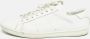 Yves Saint Laurent Vintage Pre-owned Leather sneakers White Heren - Thumbnail 2