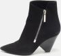 Yves Saint Laurent Vintage Pre-owned Suede boots Black Dames - Thumbnail 2