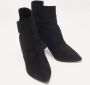 Yves Saint Laurent Vintage Pre-owned Suede boots Black Dames - Thumbnail 4