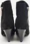 Yves Saint Laurent Vintage Pre-owned Suede boots Black Dames - Thumbnail 5