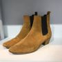 Yves Saint Laurent Vintage Pre-owned Suede boots Brown Dames - Thumbnail 3