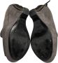 Yves Saint Laurent Vintage Pre-owned Suede boots Gray Dames - Thumbnail 5