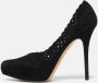 Yves Saint Laurent Vintage Pre-owned Suede heels Black Dames - Thumbnail 2