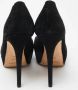 Yves Saint Laurent Vintage Pre-owned Suede heels Black Dames - Thumbnail 5