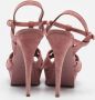 Yves Saint Laurent Vintage Pre-owned Suede heels Pink Dames - Thumbnail 5