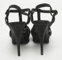 Yves Saint Laurent Vintage Pre-owned Suede sandals Black Dames - Thumbnail 5