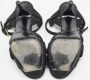 Yves Saint Laurent Vintage Pre-owned Suede sandals Black Dames - Thumbnail 6