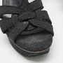 Yves Saint Laurent Vintage Pre-owned Suede sandals Black Dames - Thumbnail 8