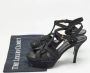 Yves Saint Laurent Vintage Pre-owned Suede sandals Black Dames - Thumbnail 9