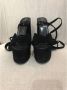 Yves Saint Laurent Vintage Pre-owned Suede sandals Black Dames - Thumbnail 5