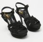 Yves Saint Laurent Vintage Pre-owned Suede sandals Black Dames - Thumbnail 4