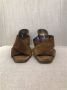 Yves Saint Laurent Vintage Pre-owned Suede sandals Brown Dames - Thumbnail 3
