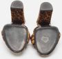 Yves Saint Laurent Vintage Pre-owned Suede sandals Brown Dames - Thumbnail 6