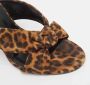 Yves Saint Laurent Vintage Pre-owned Suede sandals Brown Dames - Thumbnail 7