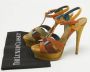 Yves Saint Laurent Vintage Pre-owned Suede sandals Multicolor Dames - Thumbnail 9