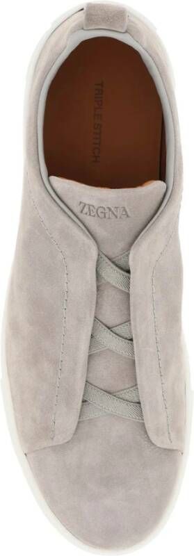 Z Zegna Sneakers Grijs Heren