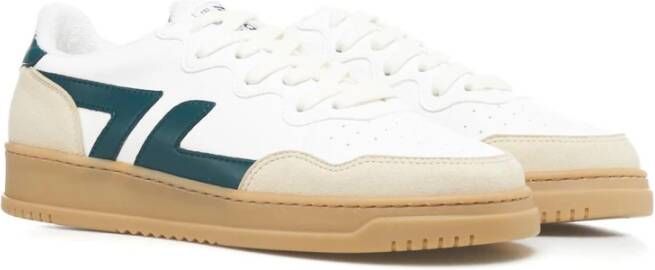 Z Zegna Sneakers met contrasterende hiel White Heren