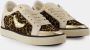 Zadig & Voltaire Gedrukt Leren Fly On Sneakers Brown Dames - Thumbnail 3