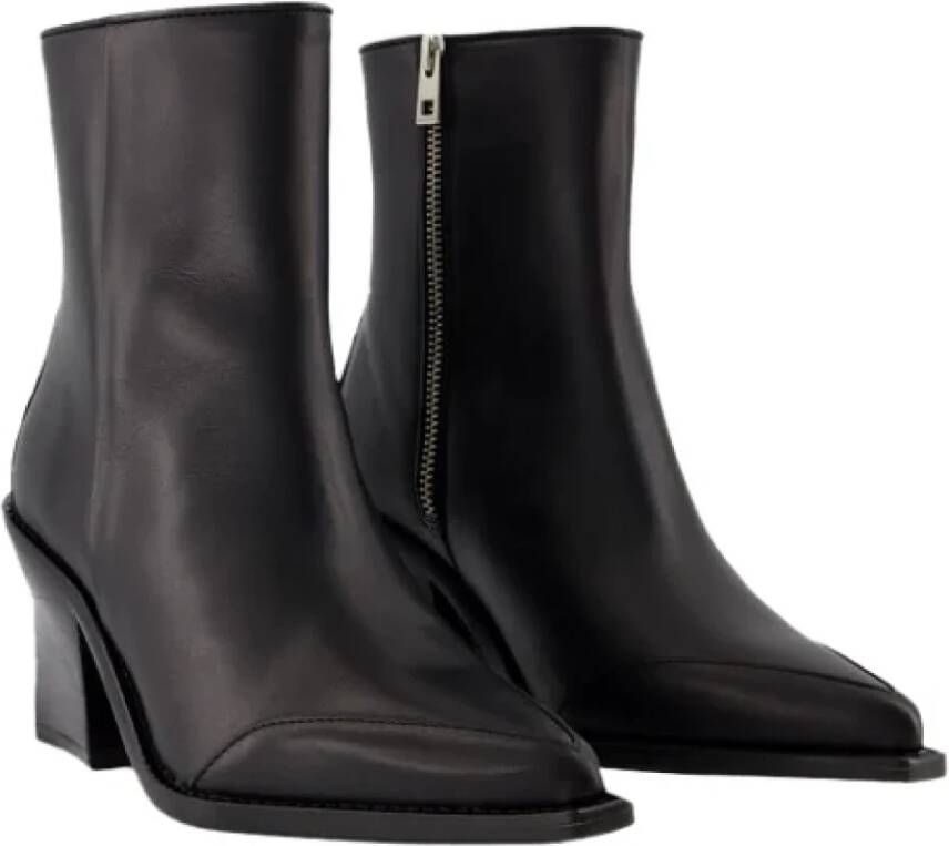 Zadig & Voltaire Leather boots Black Dames