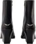 Zadig & Voltaire Leather boots Black Dames - Thumbnail 3