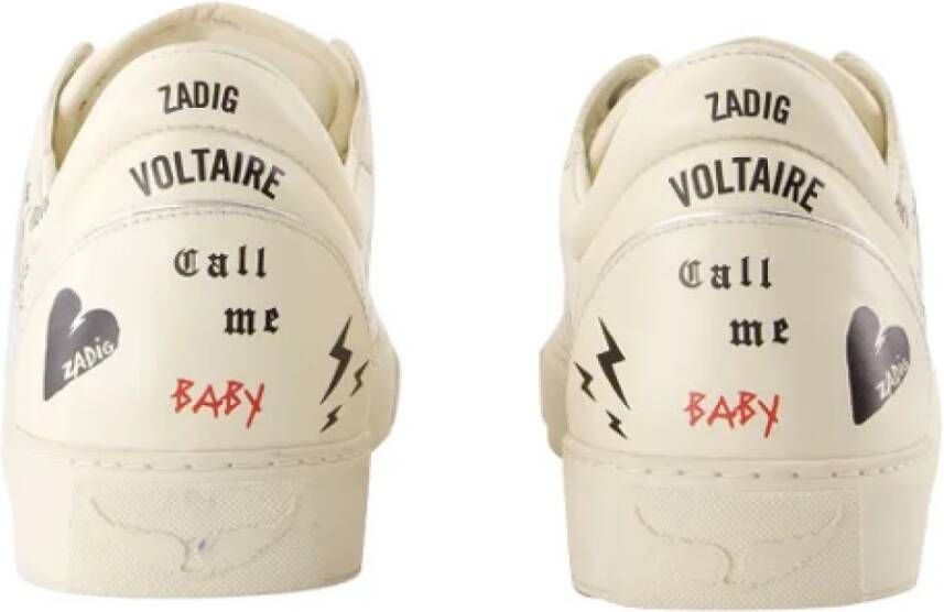 Zadig & Voltaire Leather sneakers Multicolor Dames