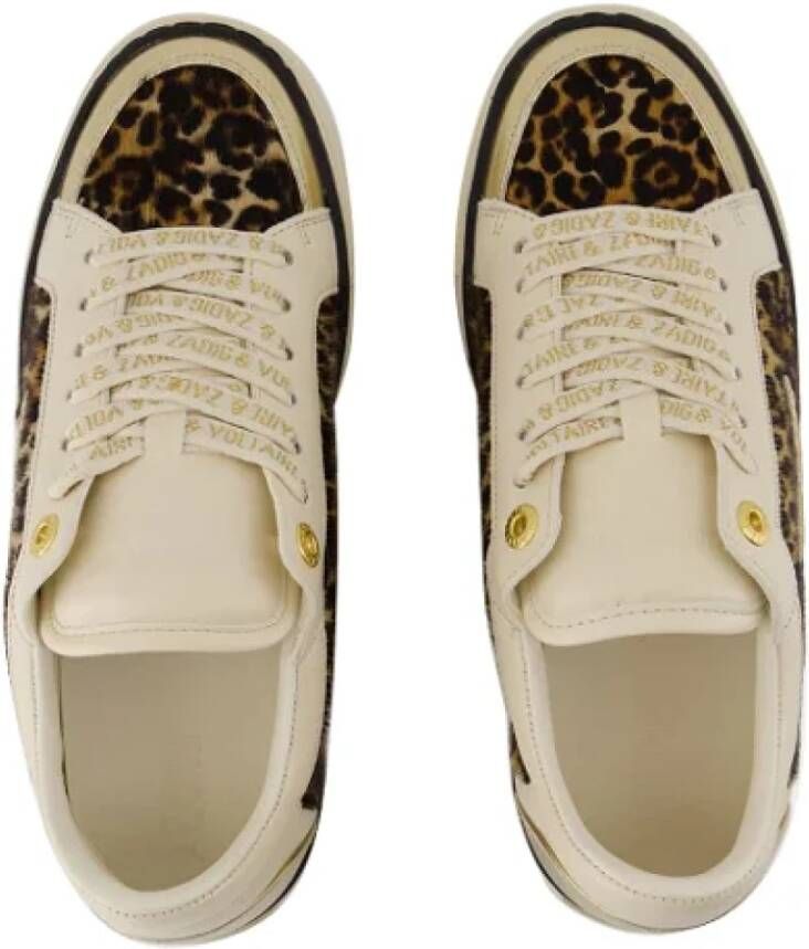 Zadig & Voltaire Leather sneakers Multicolor Dames